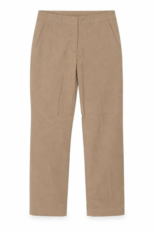 Womens UK Size 6 Tommy Hilfiger Regular Fit Casual Beige Trousers