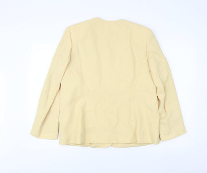 Eastex Beige Blazer Women Size 14 Business Classic