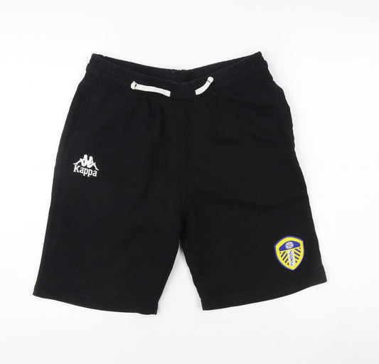 Kappa Men's Black Medium Sweat Shorts, Cotton, Casual Wear