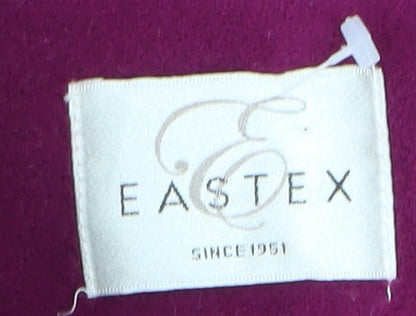 Womens UK Size 10 Eastex Purple Pea Coat