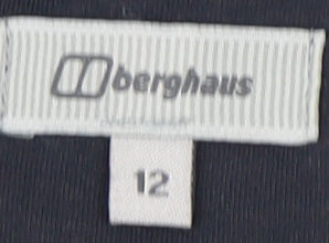 Berghaus Women's Blue Long Sleeve Crew T-Shirt - Size 12