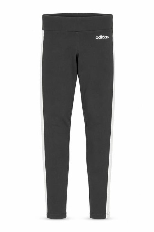Front view of Adidas Women's Black XS Leggings with Elastic Waist