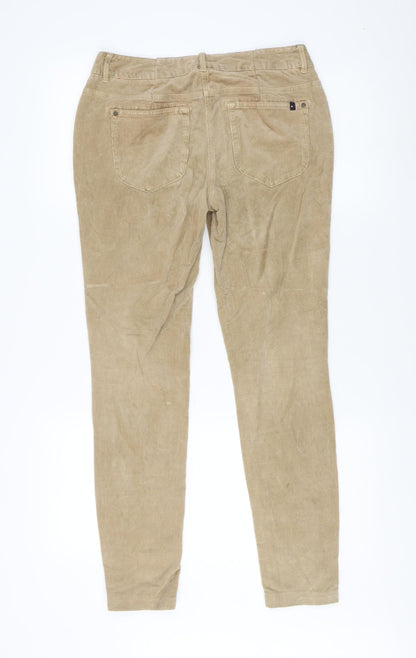 Womens UK Size 6 Tommy Hilfiger Slim Fit  Beige Trousers