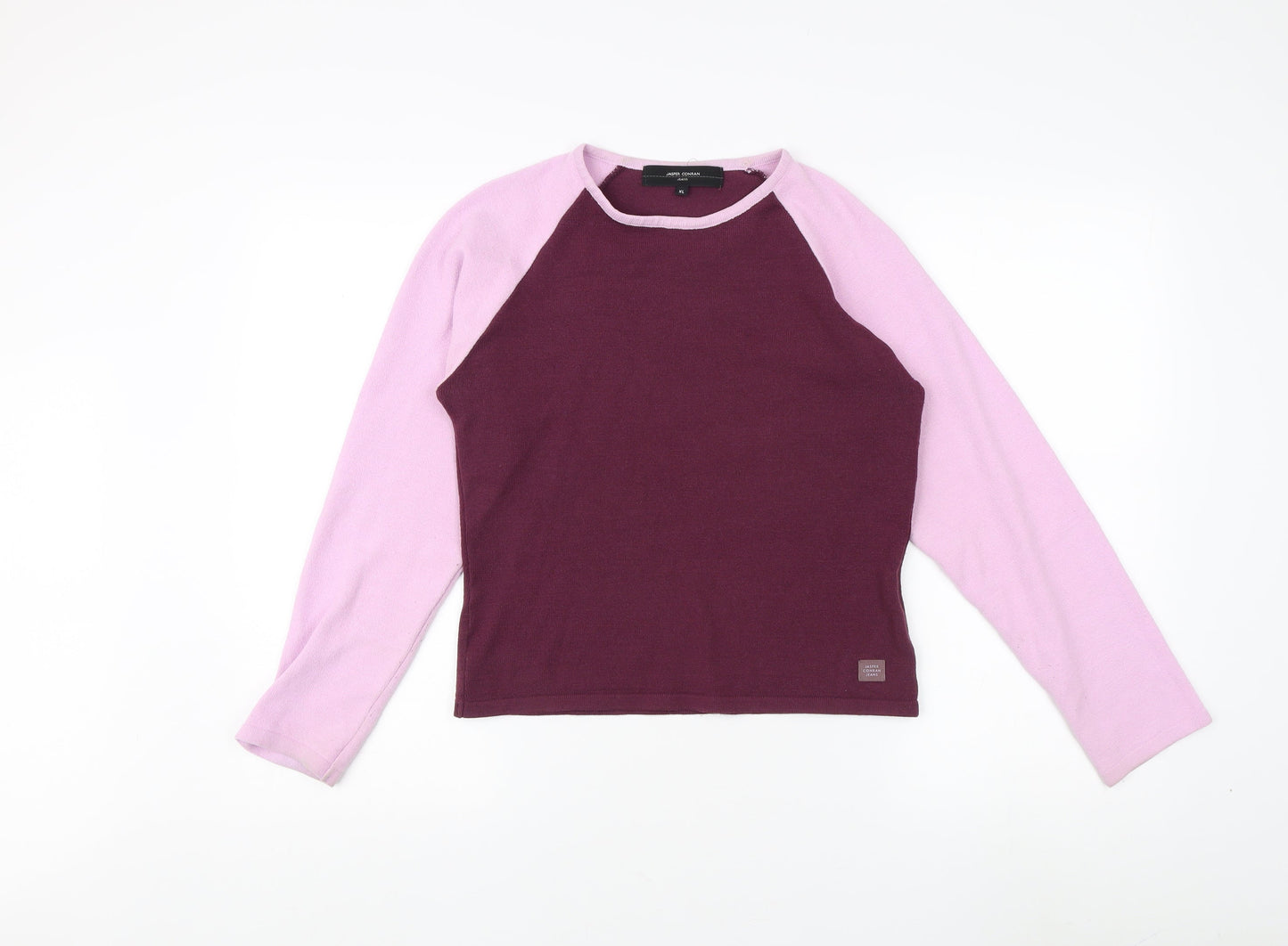 Jasper Conran Women's Purple XL Crew Neck Jumper