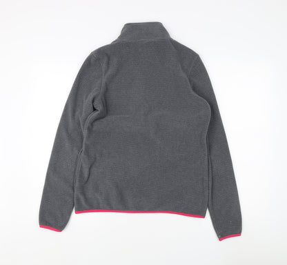 Peter Storm Women's Grey Henley Sweatshirt Size 12
