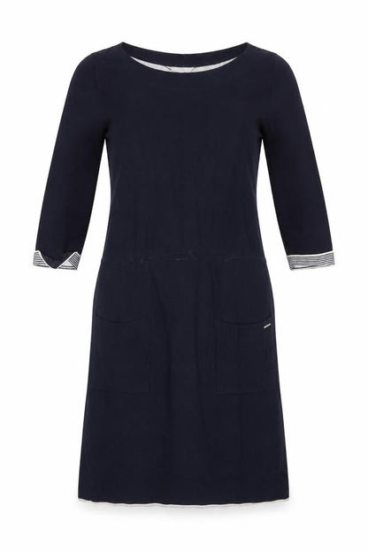 s.Oliver Women's Blue Dress Size 10 with Pockets