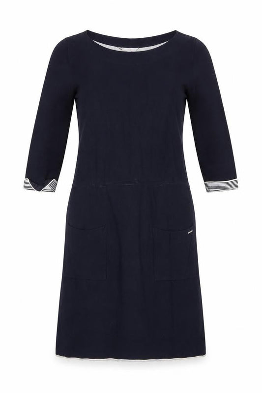 s.Oliver Women's Blue Dress Size 10 with Pockets