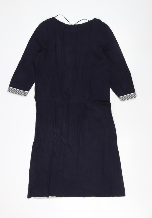 s.Oliver Women's Blue Dress Size 10 with Pockets