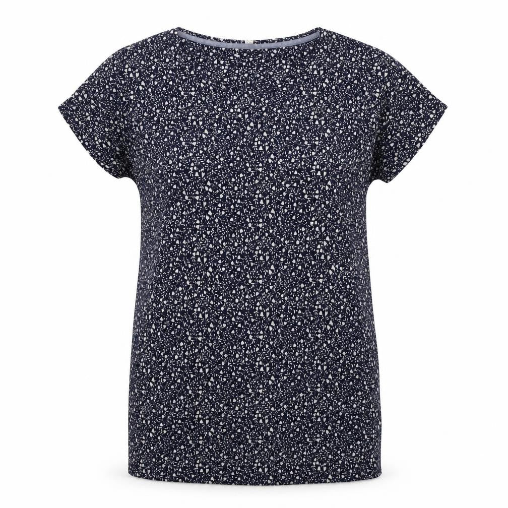 Womens UK Size 10 White Stuff Blue Basic T-Shirt