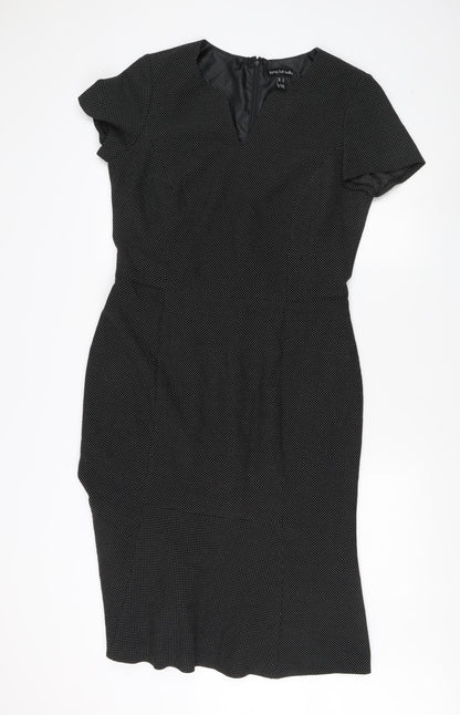 Long Tall Sally Women's Black Sheath Dress Size 14