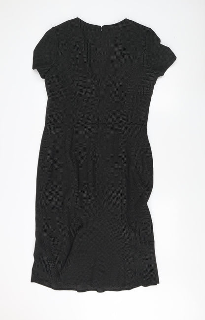 Long Tall Sally Women's Black Sheath Dress Size 14