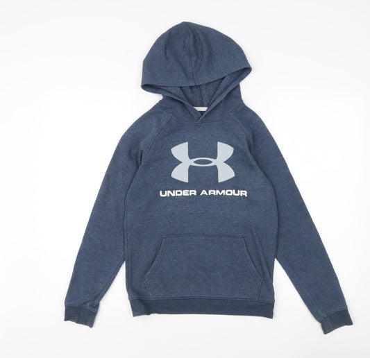 Under Armour Blue Pullover Hoodie Size M for Men