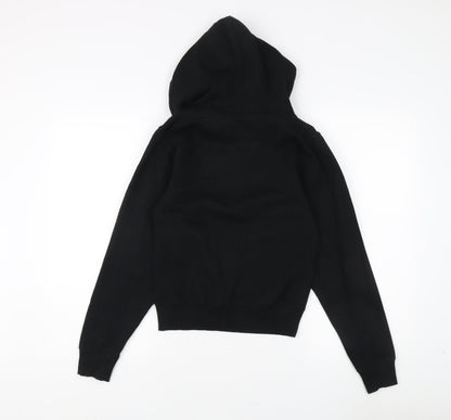 Unisex Adults UK Size XS Hard Rock Cafe Black Pullover Hoodie