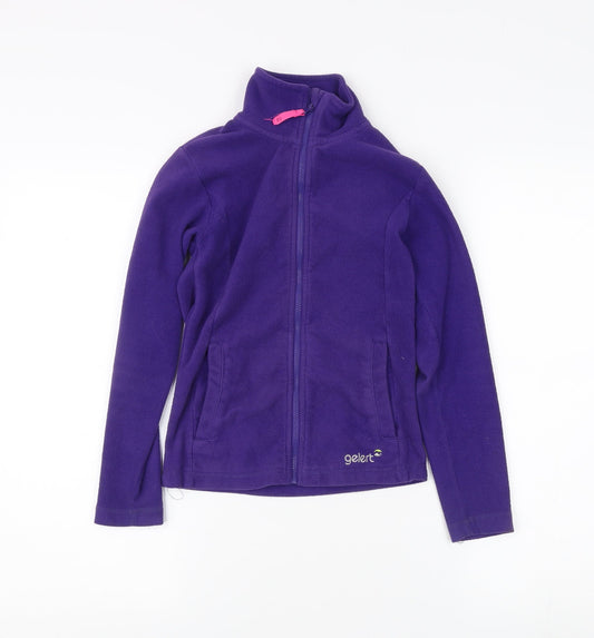 Gelert Teen Purple Fleece Jacket Size 10 Outdoor Casual