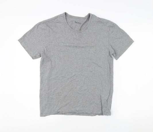 Mens UK Size S Boss Grey  T-Shirt