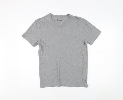 Mens UK Size S Boss Grey  T-Shirt