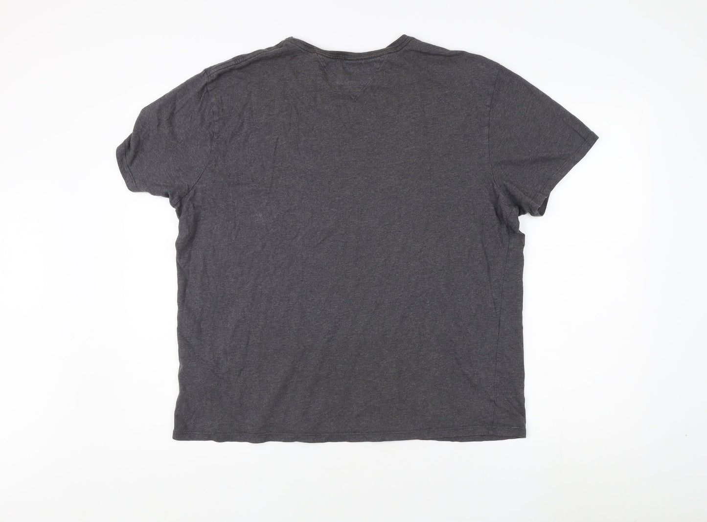 Tommy Hilfiger Men's Grey L Crew Neck T-Shirt