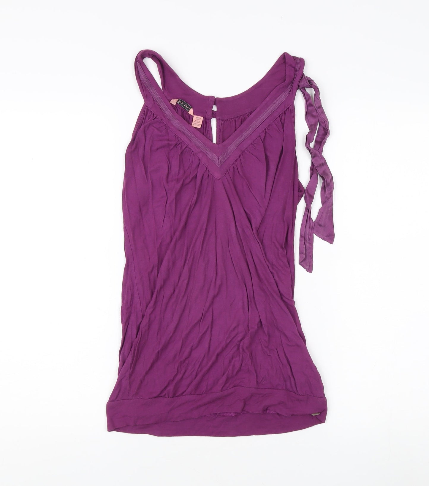 Womens UK Size M Ted Baker Purple Camisole Tank