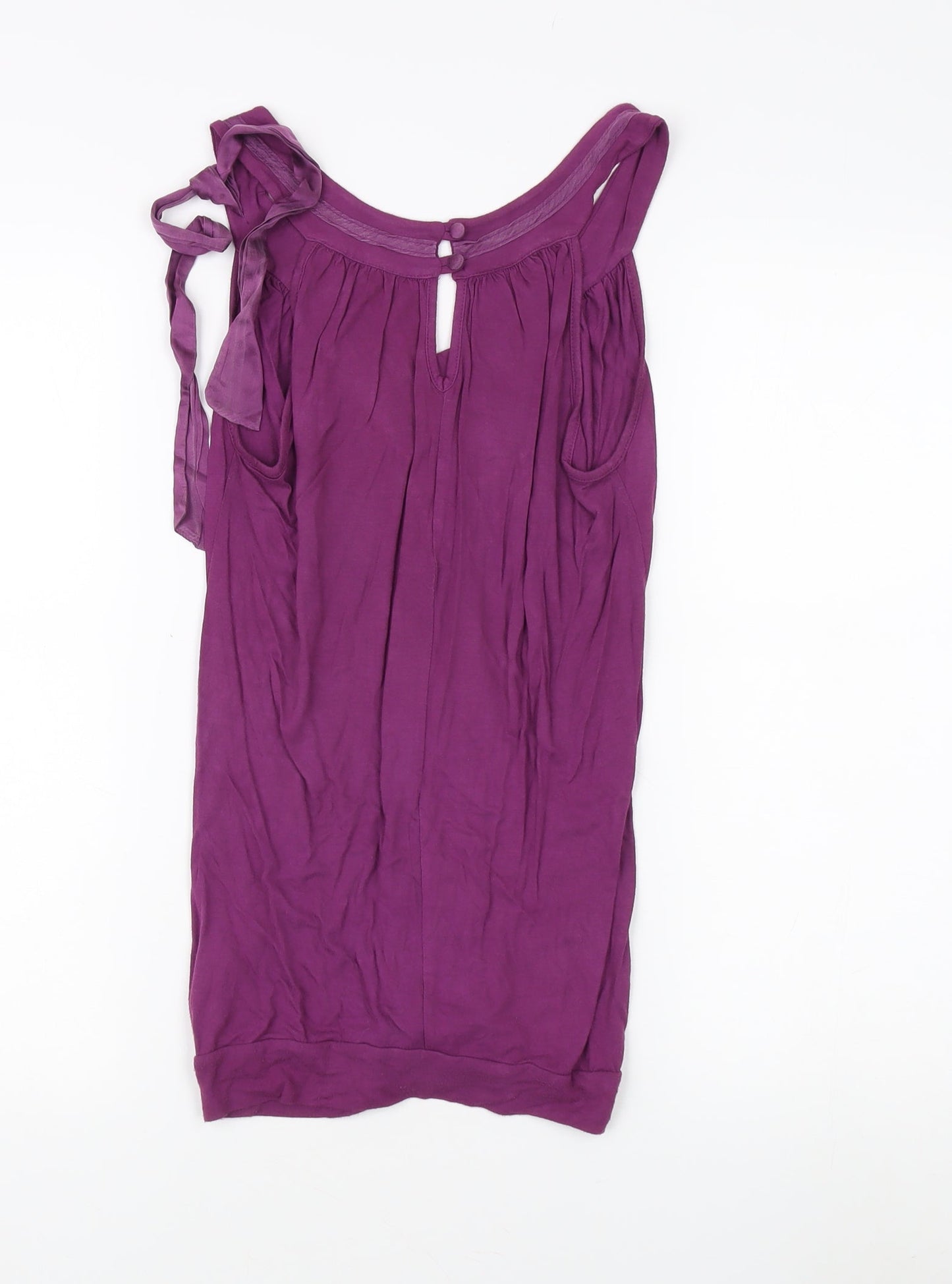 Womens UK Size M Ted Baker Purple Camisole Tank
