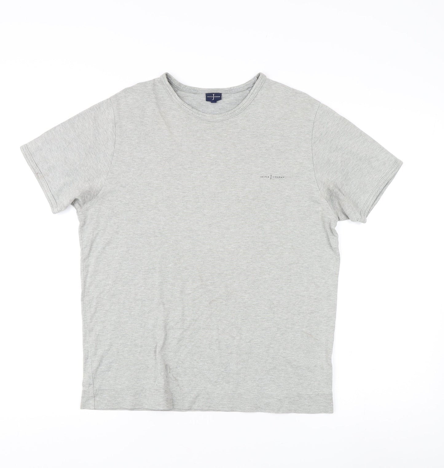 Jasper Conran Grey Cotton Unisex T-Shirt - Size S