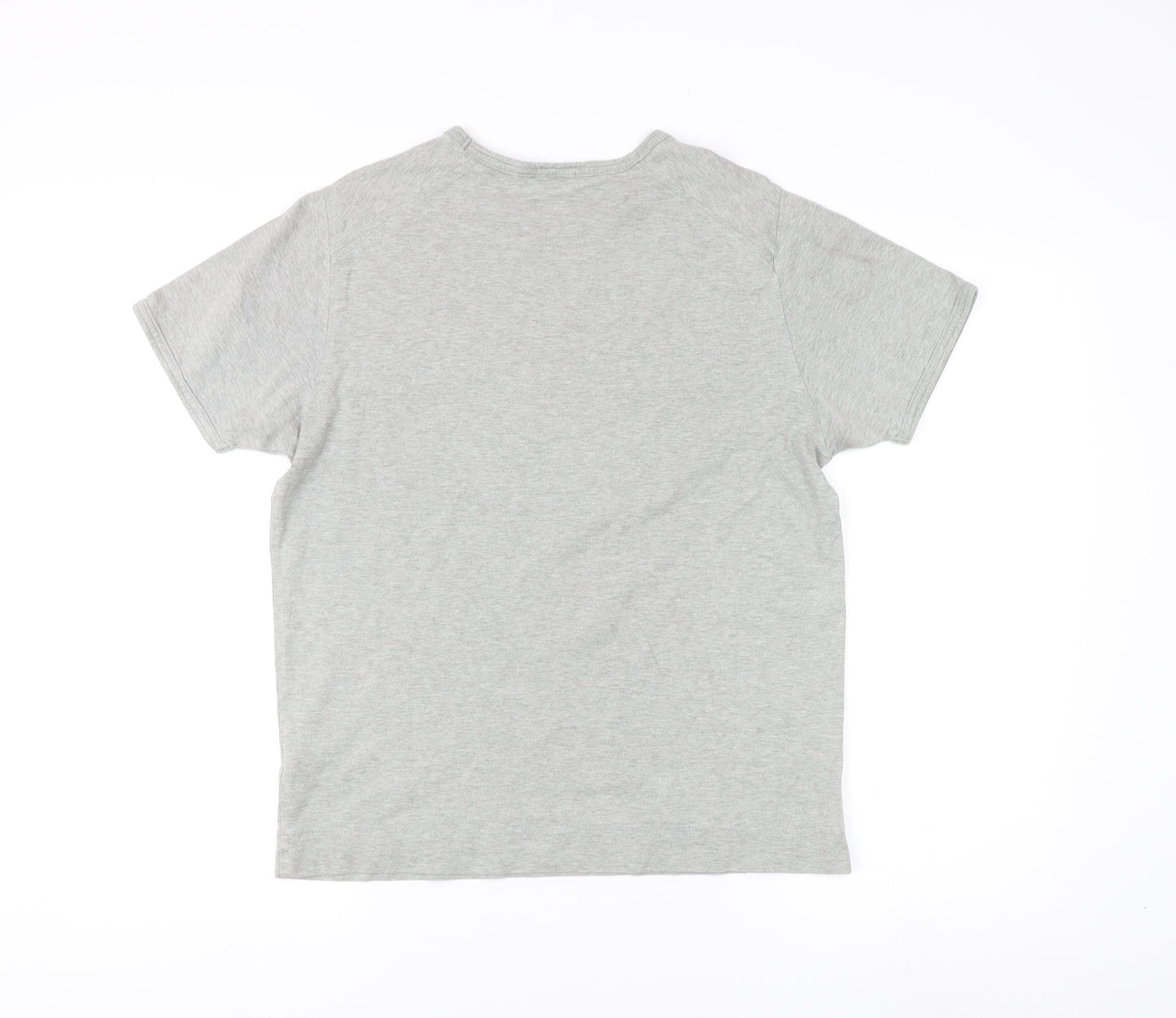 Jasper Conran Grey Cotton Unisex T-Shirt - Size S