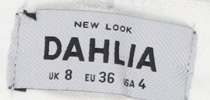 New Look Women's Ivory Jeans Size 8