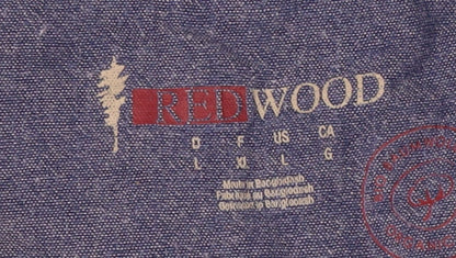 Redwood Men's Blue Polo Shirt L Size