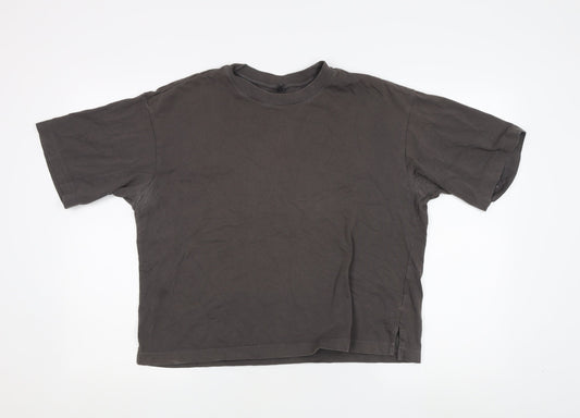 Uniqlo Men's S Black Crew Neck T-Shirt Short Sleeve