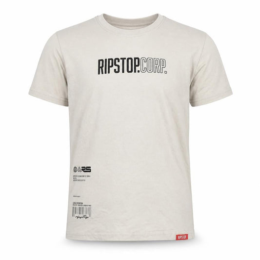 Ripstop Boys Beige Graphic T-Shirt Size 11-12 Regular Fit