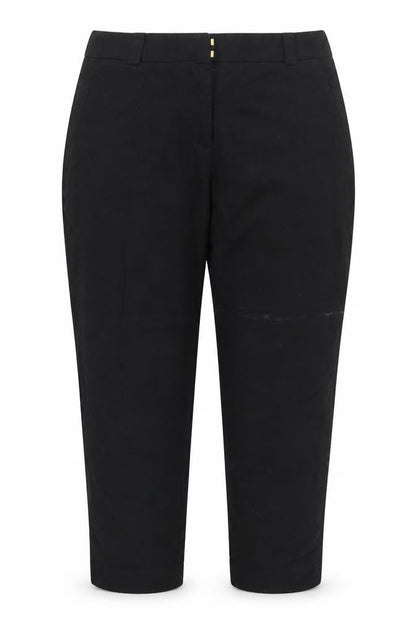 Womens UK Size 10 Massimo Dutti Classic Fit Business Casual Black Trousers