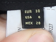 Massimo Dutti Women's Black Wool Trousers Size 10