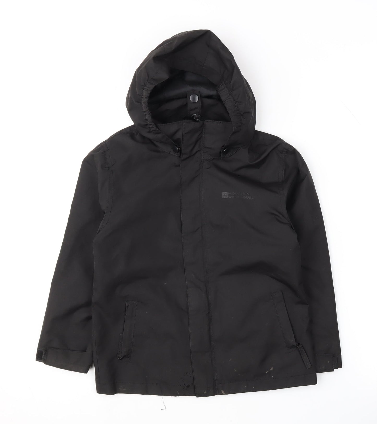Mountain Warehouse Boys' Black Hooded Jacket 5-6 Years