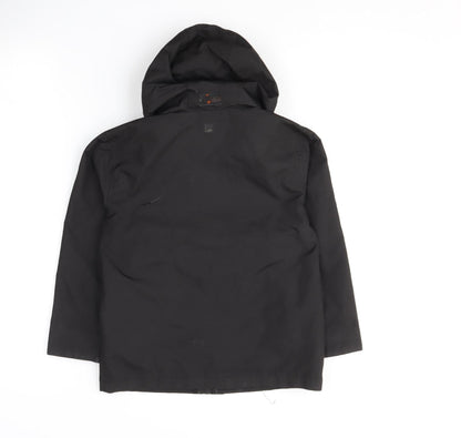 Mountain Warehouse Boys' Black Hooded Jacket 5-6 Years