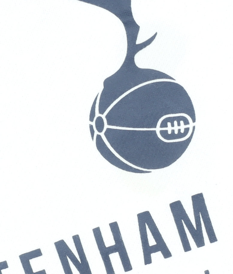 Tottenham Hotspur Men's S White Pullover Hoodie