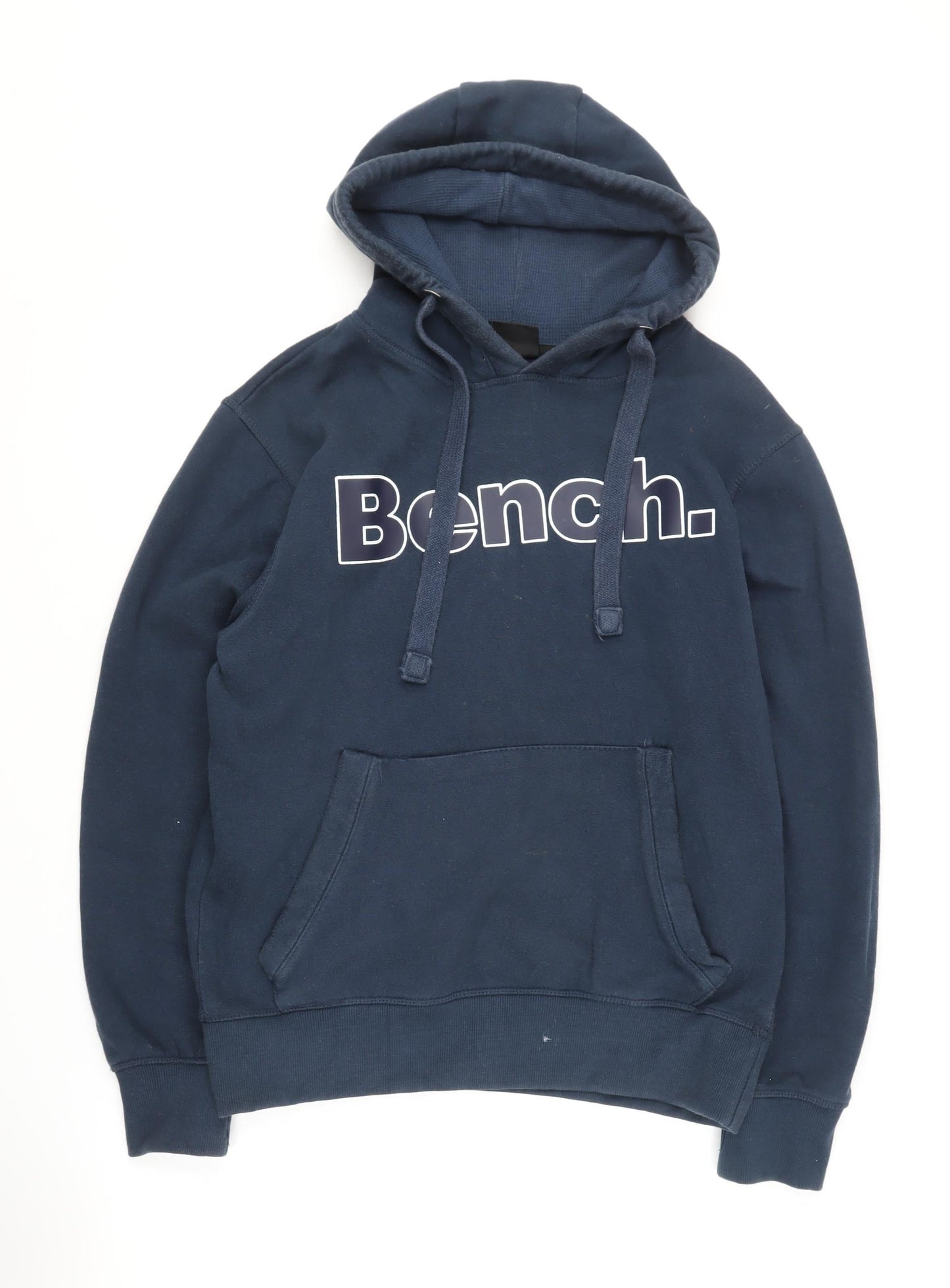 Mens UK Size S Bench Blue Pullover Hoodie