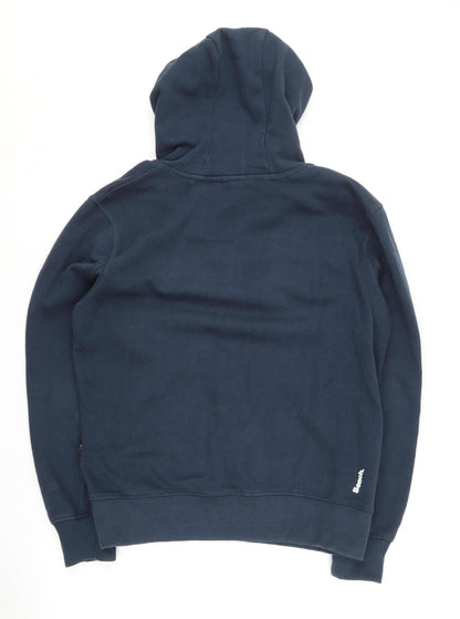 Mens UK Size S Bench Blue Pullover Hoodie