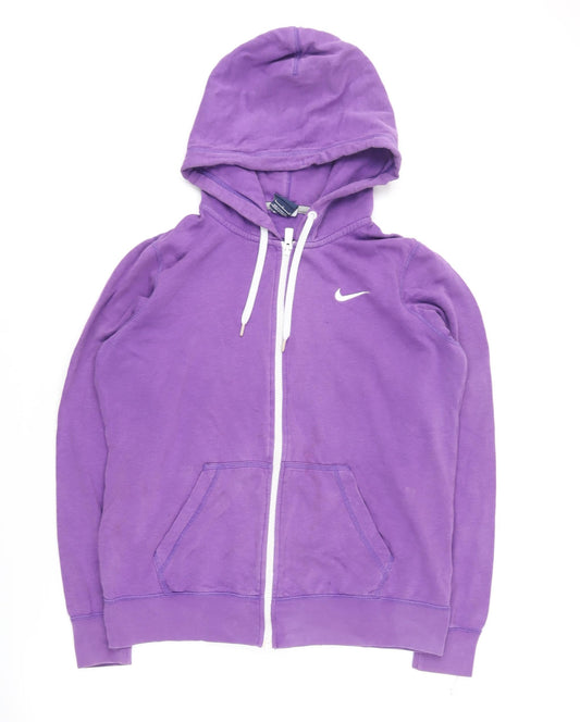 Nike Women's Purple Full Zip Hoodie Size L