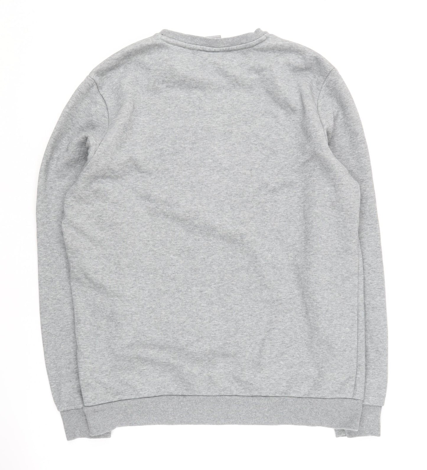 Mens UK Size M PUMA Grey Pullover Sweatshirt