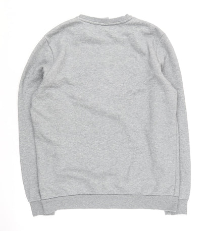 Mens UK Size M PUMA Grey Pullover Sweatshirt