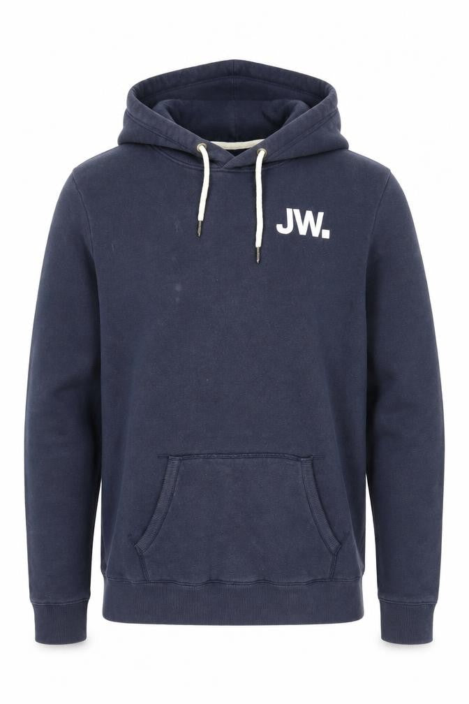 Mens UK Size M Jack Wills Blue Pullover Hoodie