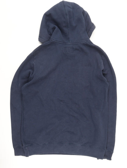 Mens UK Size M Jack Wills Blue Pullover Hoodie
