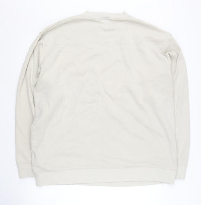 Columbia Beige Unisex L Pullover Sweatshirt