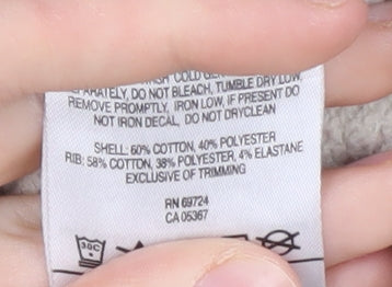 Columbia Beige Unisex L Pullover Sweatshirt