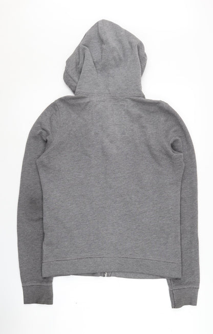 Abercrombie & Fitch Grey Full Zip Hoodie Unisex M