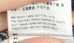 Superdry Unisex Blue Graphic Hoodie XS