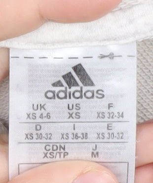 Adidas Women's Ivory XS Pullover Hoodie