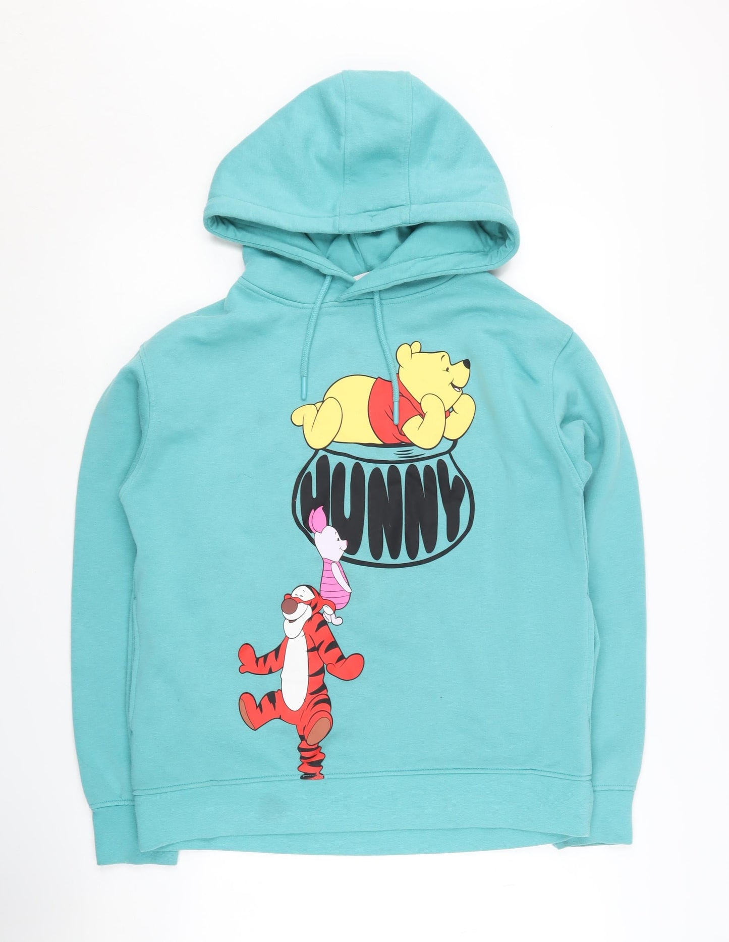 Womens UK Size S Disney Blue Pullover Hoodie