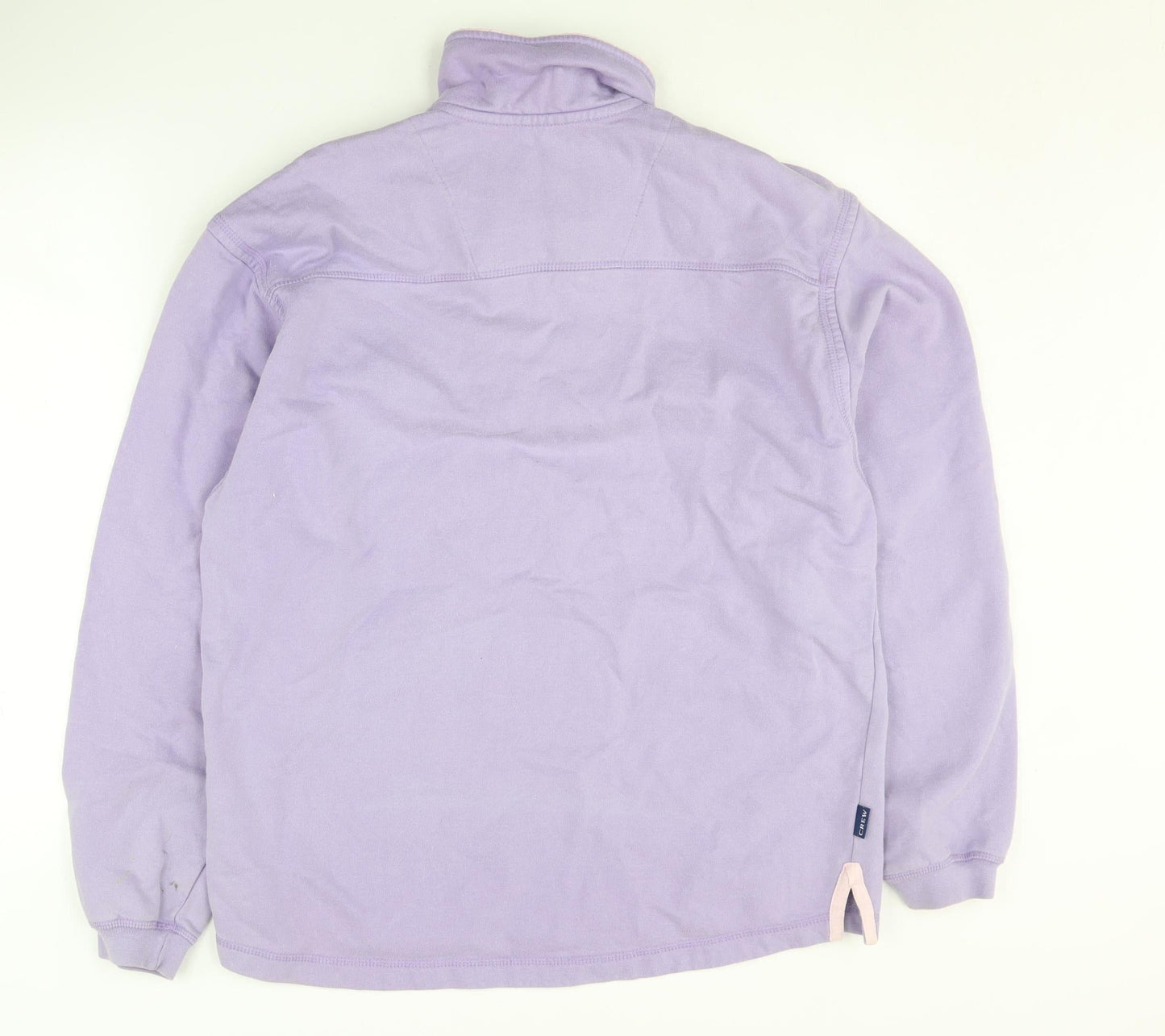 Crew Women’s Purple 1/4 Zip Sweatshirt - Size S