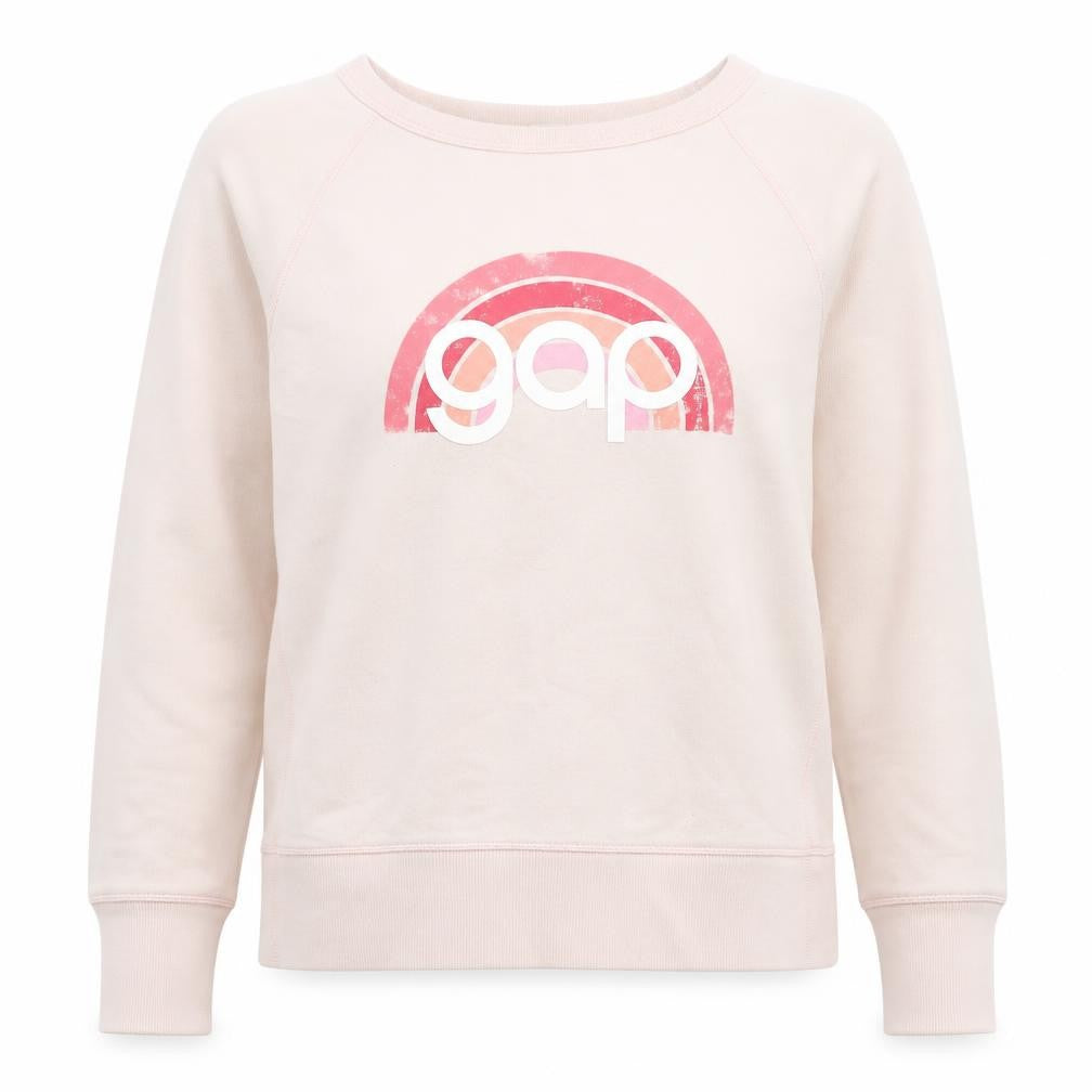 Womens UK Size S Gap Pink Pullover Sweatshirt