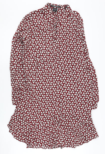 Scotch & Soda Women Red Shirt Dress XS